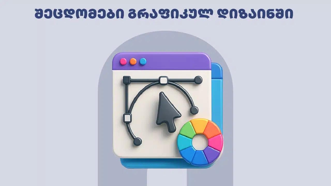 5 ყველაზე გავრცელებული შეცდომა, რომელსაც დამწყები გრაფიკოს დიზაინერები უშვებენ